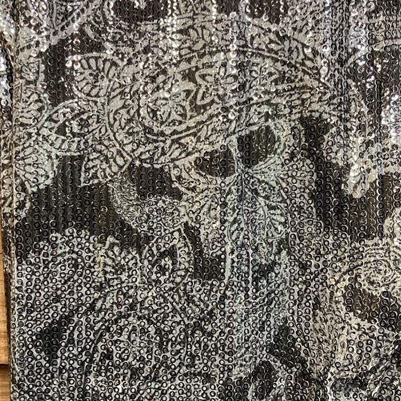 Roaman’s Paisley Sequin Pants - Picture 3 of 6